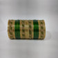 Karva Chauth Special Set Of Green Punjabi Lakh traditional Bangles Set | for women and girls