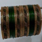 Karva Chauth Special Set Of Green Punjabi Lakh traditional Bangles Set | for women and girls