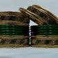 Karva Chauth Special Set Of Green Punjabi Lakh traditional Bangles Set | for women and girls
