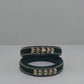 Green Kundan Topaz Fitted Kada Latest Design Rajasthani Bangles | Set of 2 lakh Bangles | Traditional Kada | For Women and Girls