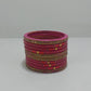 Traditional Rajasthani Design Lac Bangles Set For Girls And Woman
