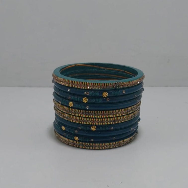 Traditional Rajasthani Design Lac Bangles Set For Girls And Woman