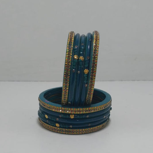 Traditional Rajasthani Design Lac Bangles Set For Girls And Woman