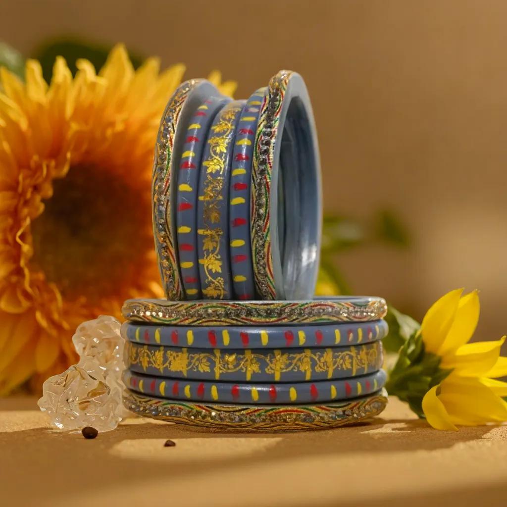 Rajasthan Multicolor | Lakh Bangle | traditional Bangles | for women and girls