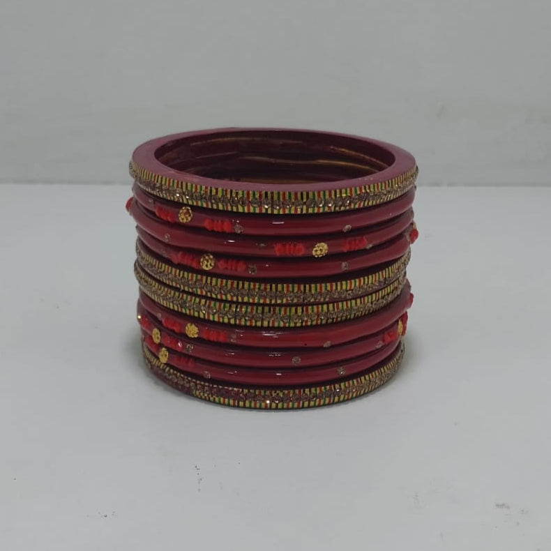 Traditional Rajasthani Design Lac Bangles For Girls And Woman