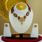 Gold platted Floral Kundan Choker | Set Traditional Jewelry | Pearl Choker/Necklace | For women and Girls.