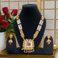 Trapezium Pendant Ranihaar with Multilayer Pearl Chains| Traditional Necklace | For Girls and Women