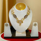 Gold platted Floral Kundan Choker | Set Traditional Jewelry | Pearl Choker/Necklace | For women and Girls.
