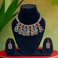 Vibrant Multicolored Beaded Choker Necklace Set | For Girls and Women