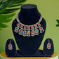 Vibrant Multicolored Beaded Choker Necklace Set | For Girls and Women