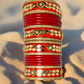 Red Maroon Bridal Bangles Set of 20 | Traditional Rajasthani Bangles | For Women and Girls