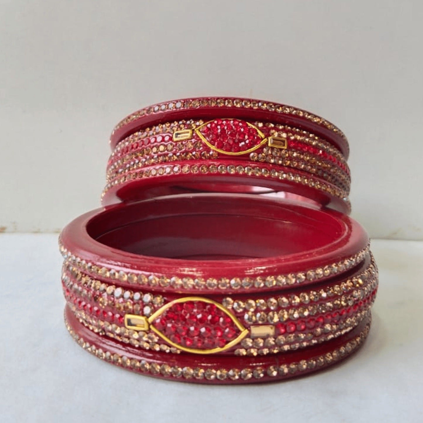 new 5 line set maroon gaonkasaman