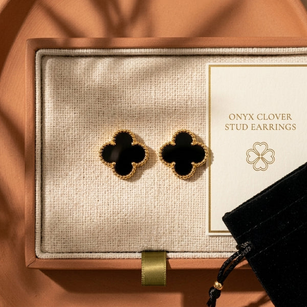 Salve Clover Stainless Steel Earrings For Woman & Girl