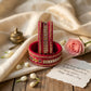 Latest Pure Lac Kundan Chura For Women ( Pack Of 6)