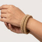 Rajwadi Lakh Bangadi WIth Pearl Stone