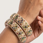 Rajasthani Traditional Multi Colour Lac Kada Bangles For Women & Girl With Latest Kundan Design