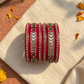 Latest Pure Lac Kundan Chura For Women ( Pack Of 6)